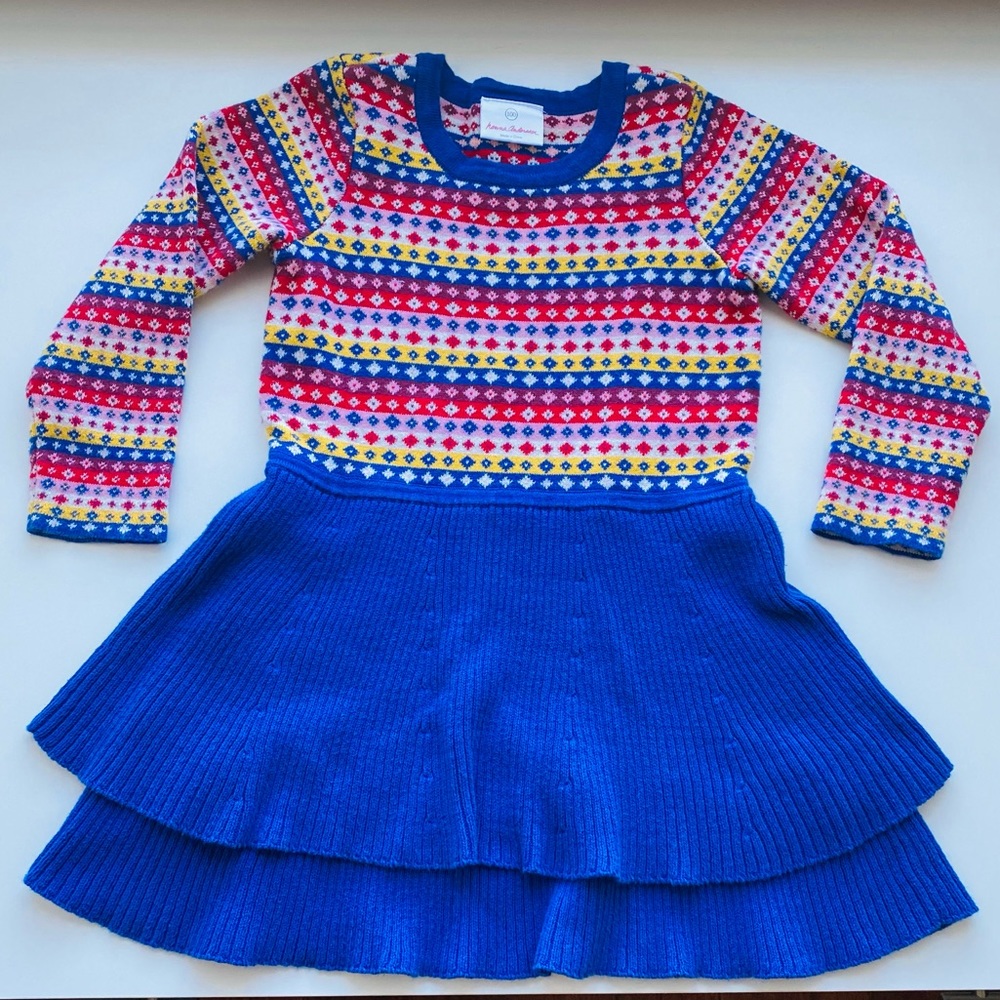 Hanna Andersson Knitted Dress 4T